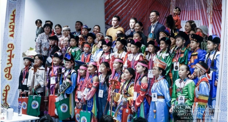 The first traditional Mongolian Children’s cultural Festival